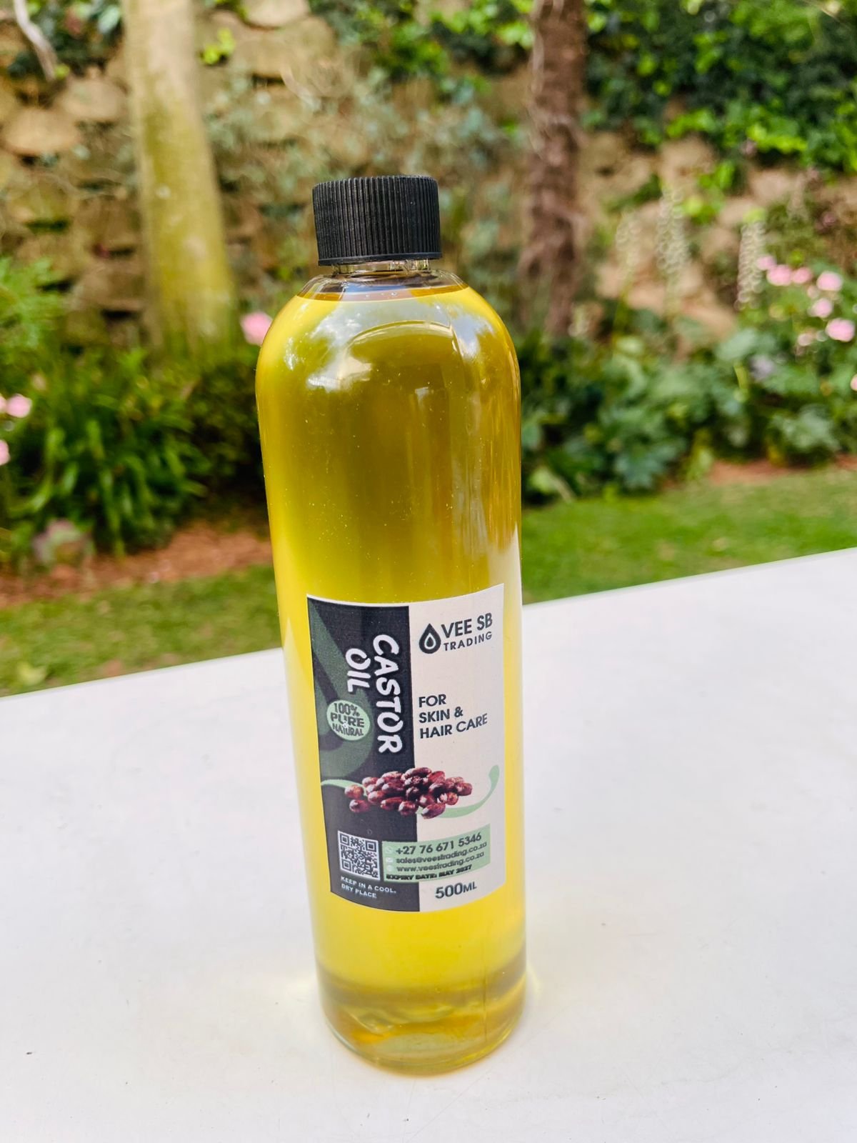 Castor Oil First Pressing, Hexane Free